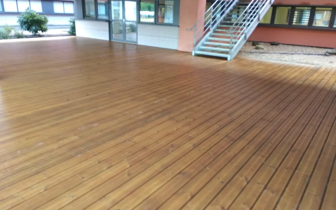 Nettoyage de terrasse à  La teste de Buch