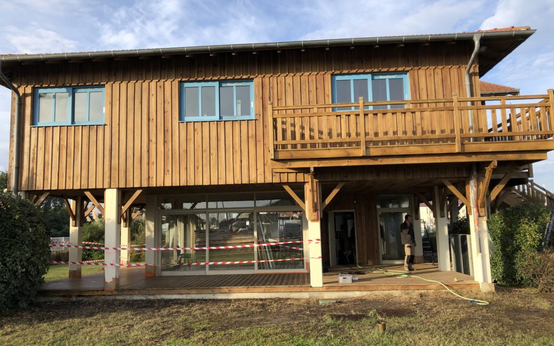 ANEB | Nettoyage de façade à Gujan-Mestras (33470)