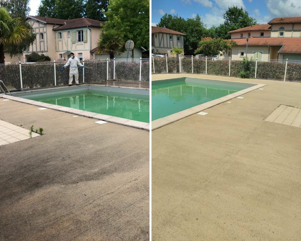 Nettoyage Platelages - Allées - pavés Nouvelle-Aquitaine - ANEB