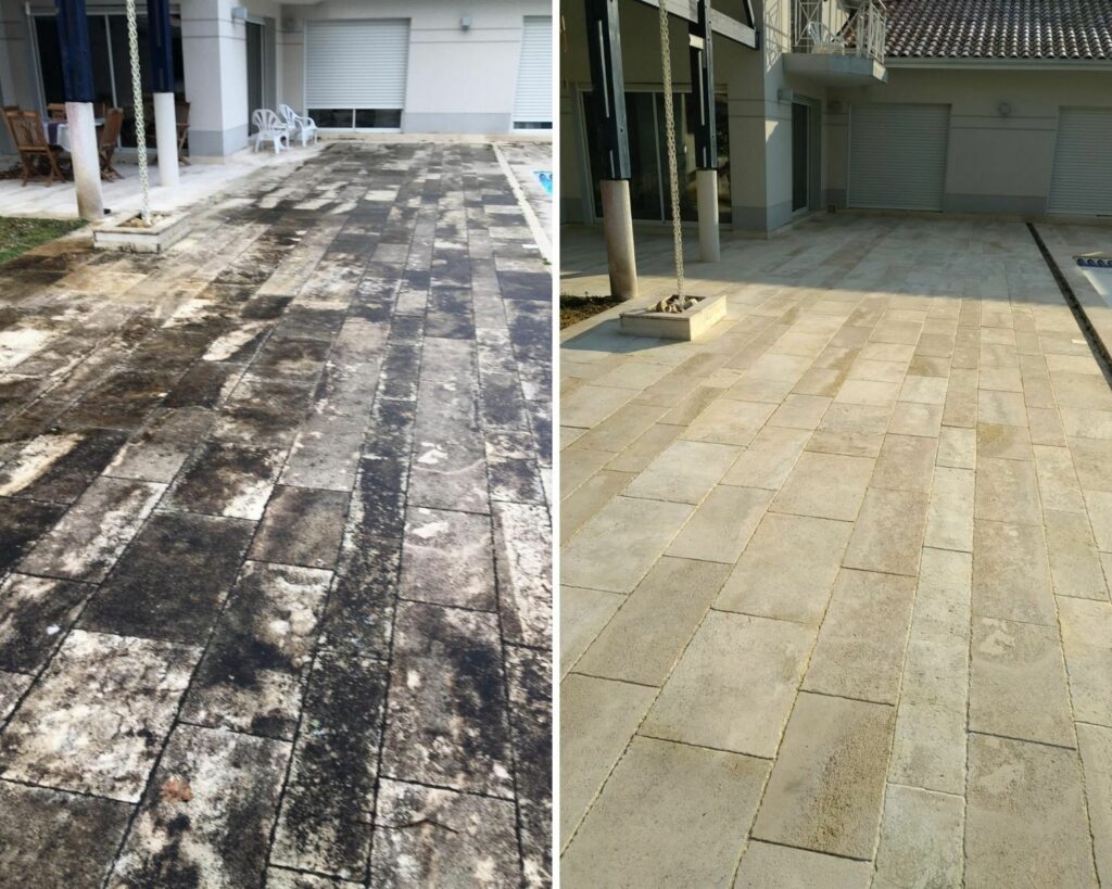 Nettoyage Terrasse Dalle Pierre Nouvelle-Aquitaine - ANEB