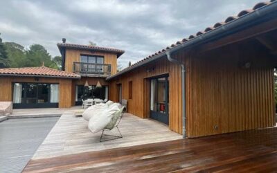 Entretien bardage bois maison secondaire – 33