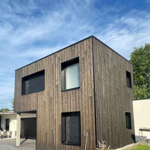 Rénovation du bardage d'une villa située à La Brède (33)