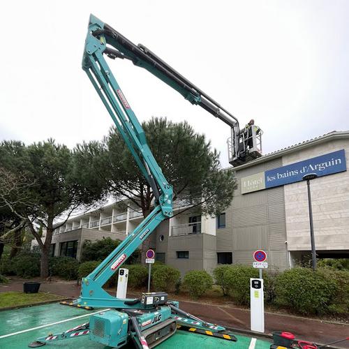 Peinture d'une façade d'entreprise à Arcachon